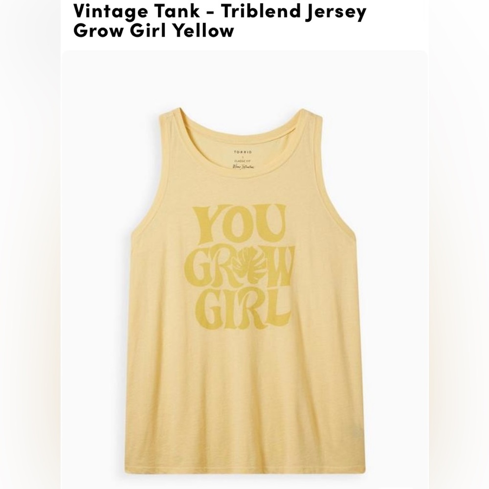 Yellow Jersey Tank